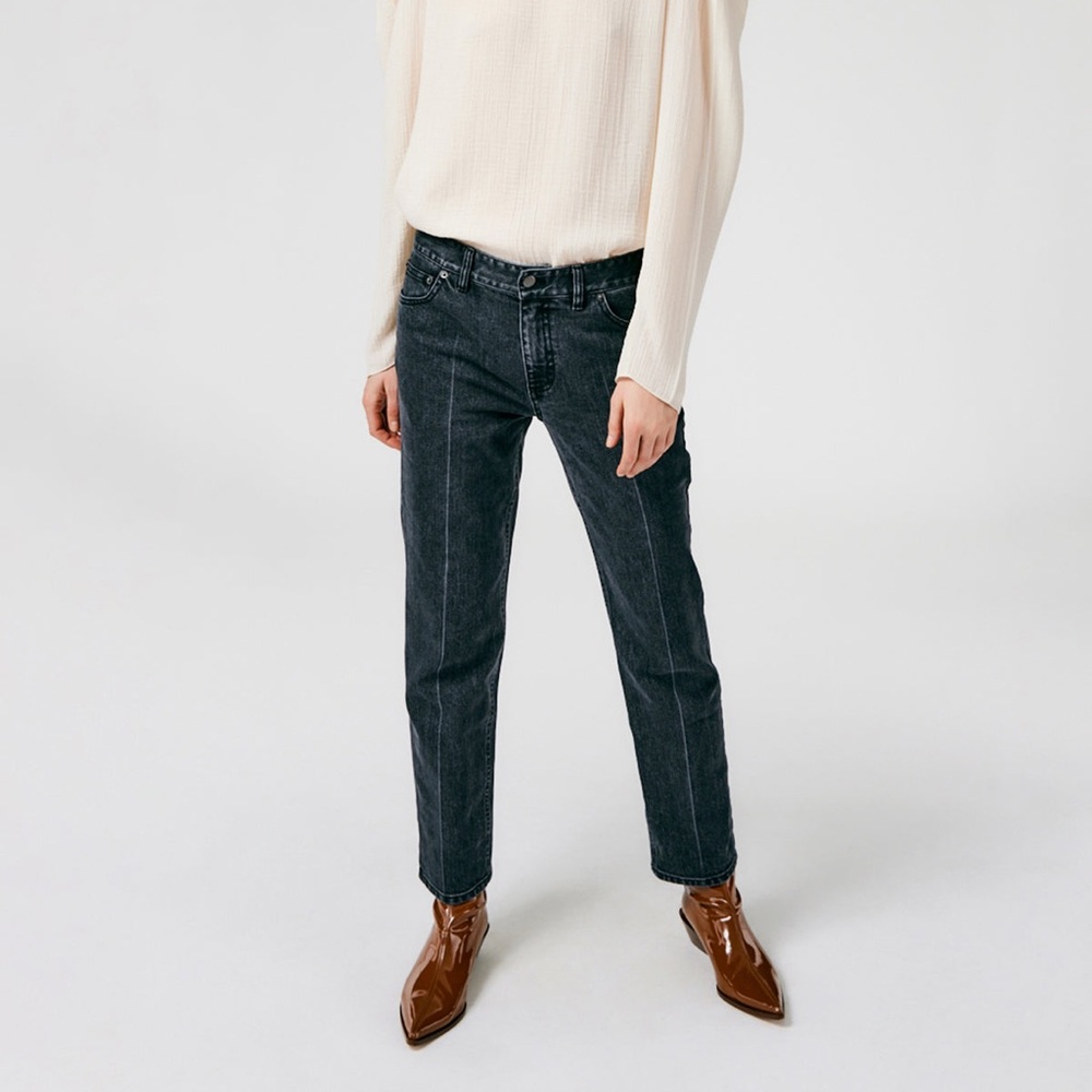 Tibi Elfie Jean in gray, size 25